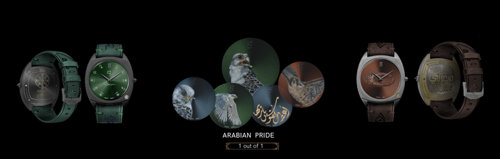  Explore your choice of pride to find the dial you love, what moves you and what makes you. Our founder's spirit of pride is a mindset; when we design for B360, this way of thinking is always at the forefront.