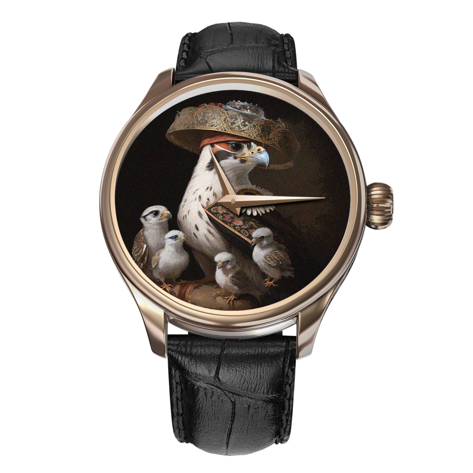 B360 art watches for men - Art print Falconry