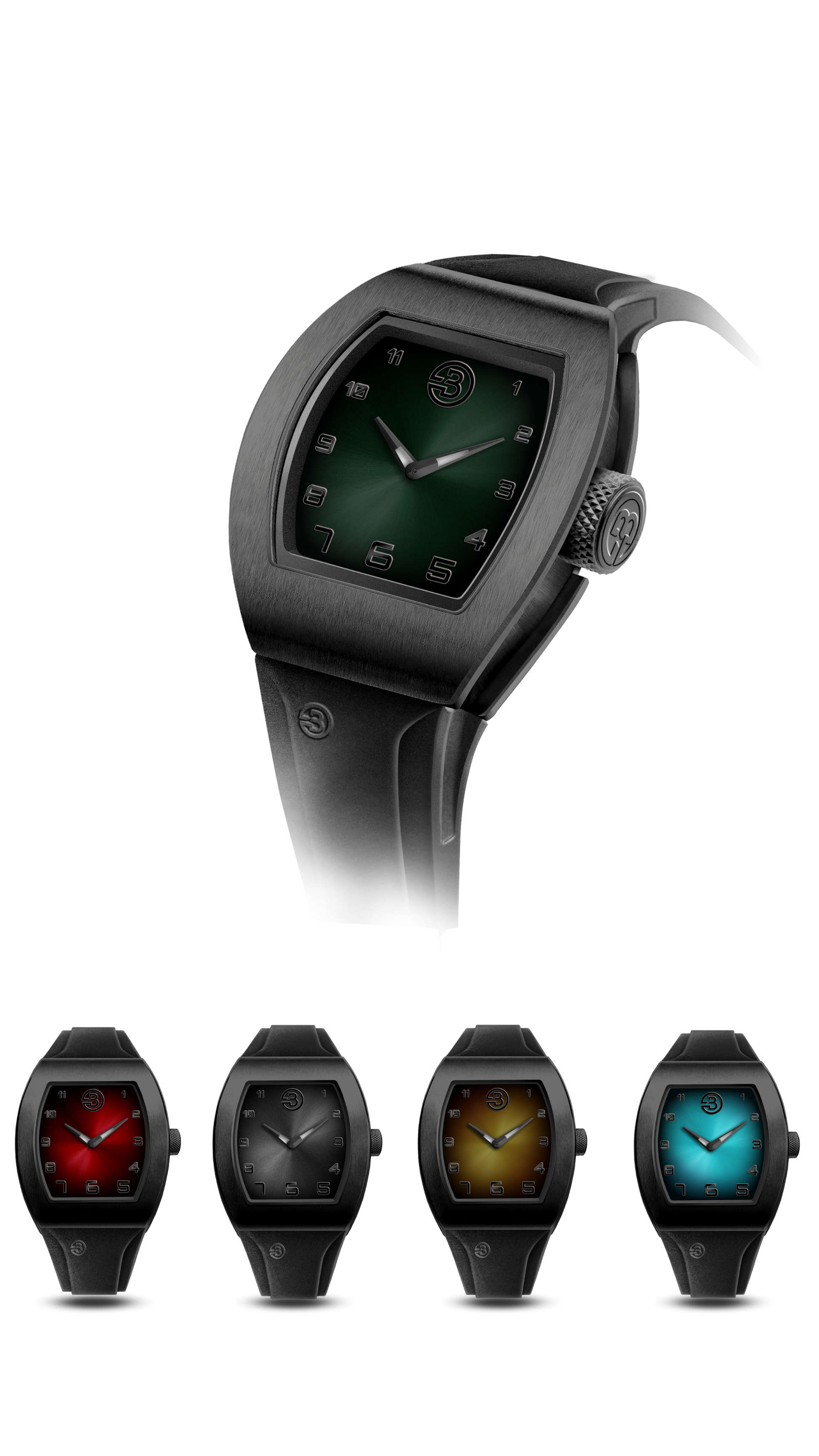  B360 Bproud Green Watch -  limited edition
