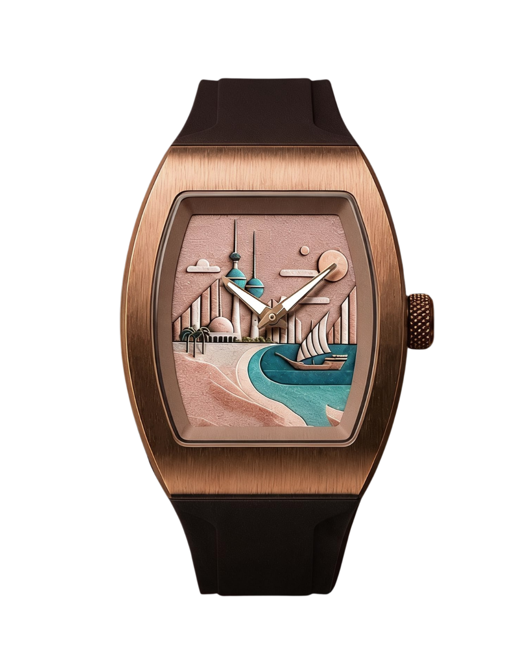 B360 Abraj Al-kuwait watch Bronze Edition