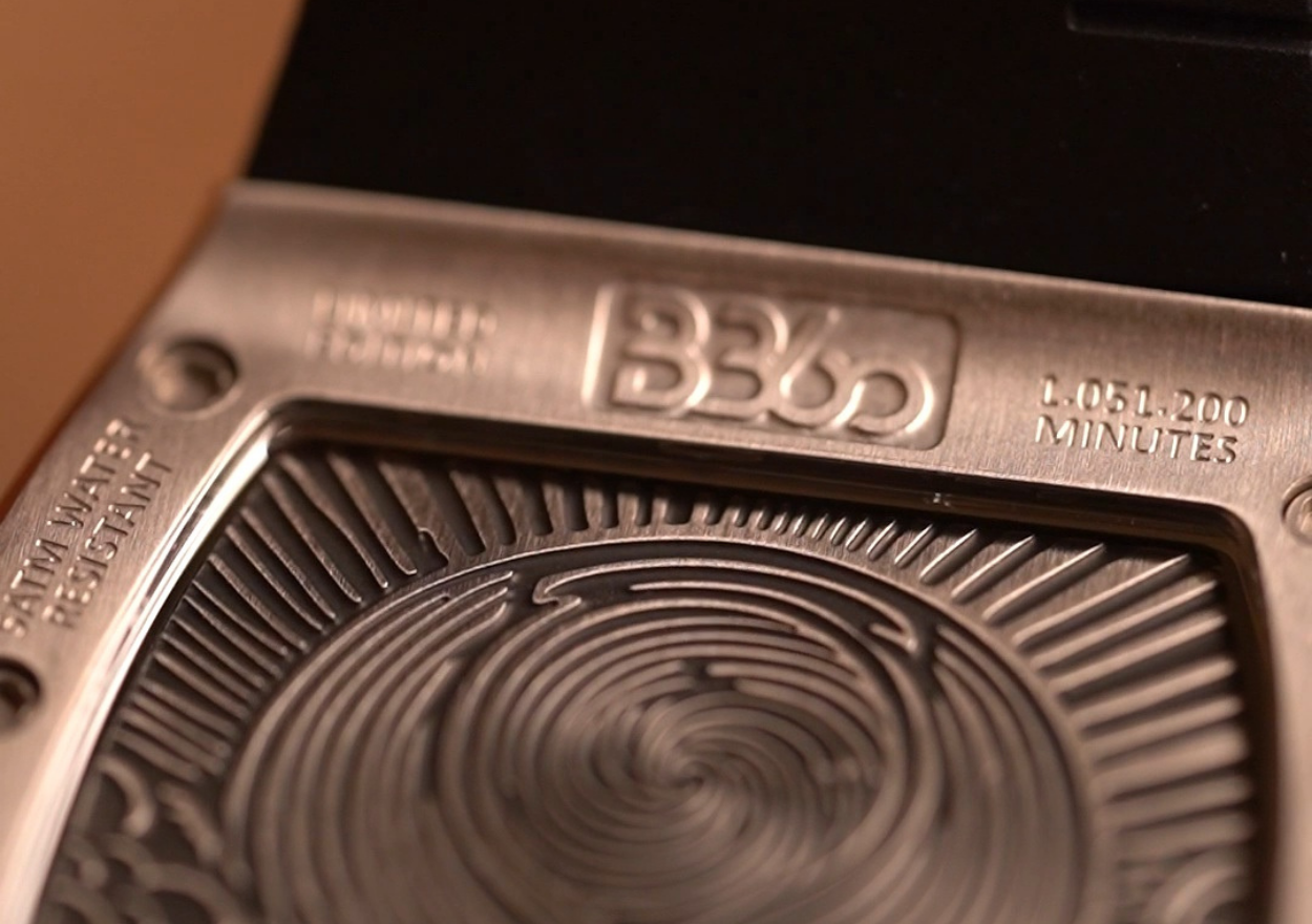 B360 Al Yusr luxury watch with engraved dial symbolizing resilience, patience, and the journey from hardship to ease.