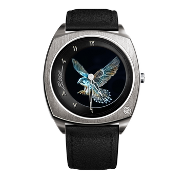 Inspired by "Al-Barq," the blue falcon that was the pride of Andalusia, this watch combines beauty, intelligence, and precision.  Wear this watch to be part of the rich falconry history and enjoy unparalleled elegance. Order now and don't miss out!