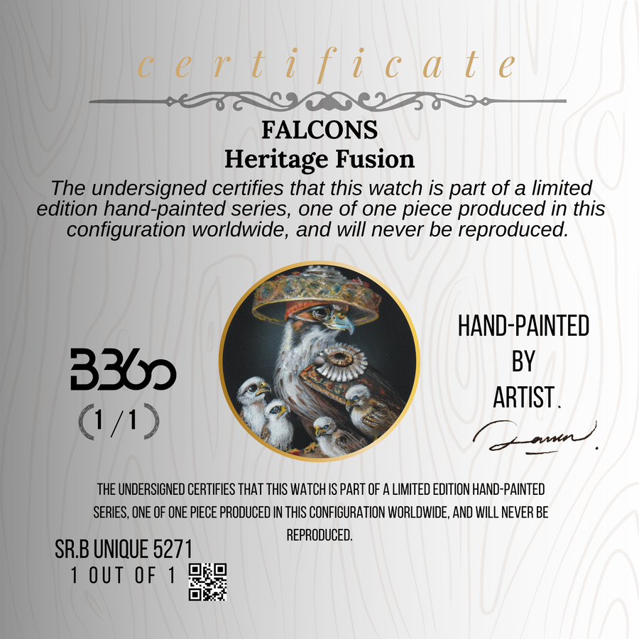 B360-unique-Hand painted-Falcons- SR. 5271 (1 out of 1)