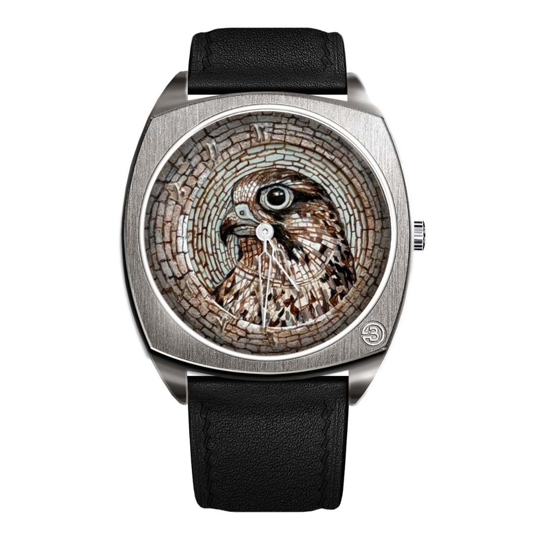 Unlike Any Other Watch The "Riyadh" falcon watch, winner of the King Abdulaziz Falconry Festival  championship, is a one-of-a-kind masterpiece, specially designed for enthusiasts of Arabian falcons. Discover its inspiring story.