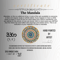 B360-unique-Hand painted-The Mandala-SR. 5464 (1 out of 1)
