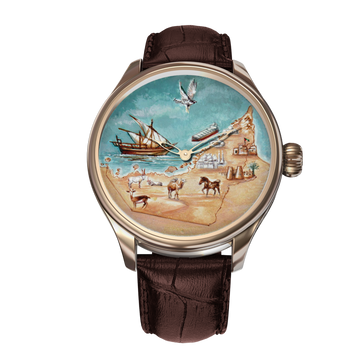 B360 watch-Hand-Painted UAE Watch - A Fusion of Heritage and Modernity
