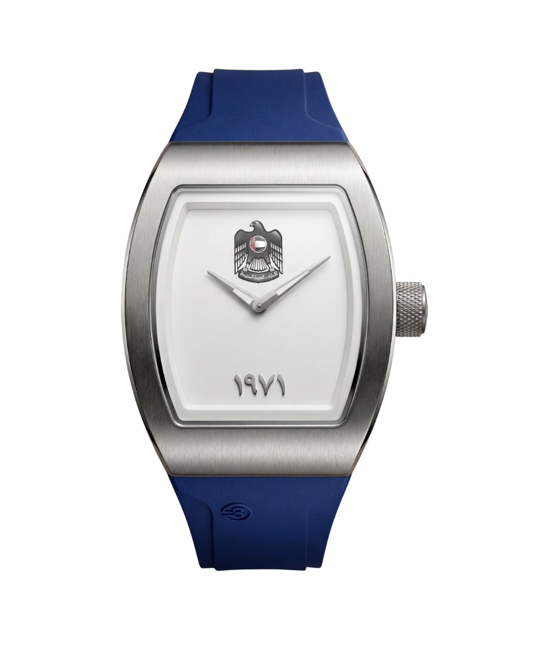 B360 UAE Zayed Edition luxury watch featuring UAE emblem, 1971 detail, and heritage-inspired design.