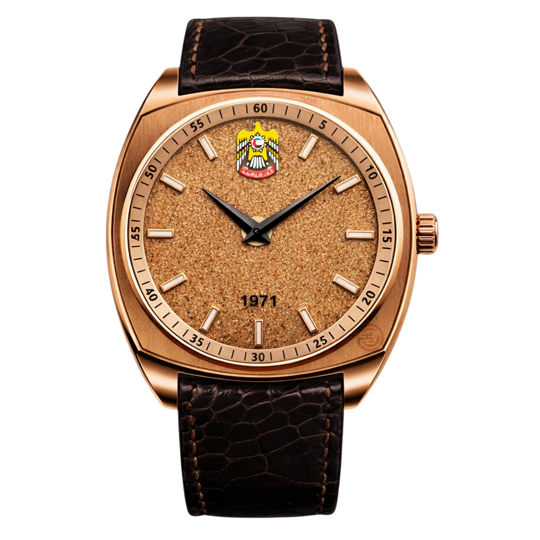 B360 1971 UAE Liwa Edition watch inspired by Liwa Oasis, symbolizing heritage, desert roots, and national identity.