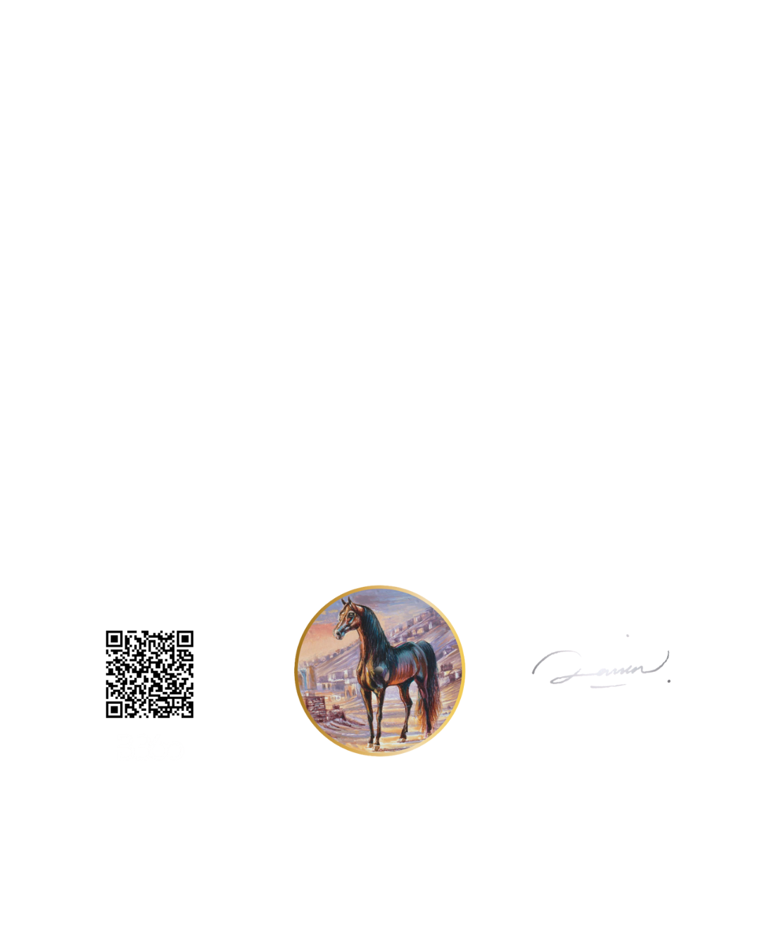 Hand Painted Horse - Bal’aa - The Only One - REF. BG2530