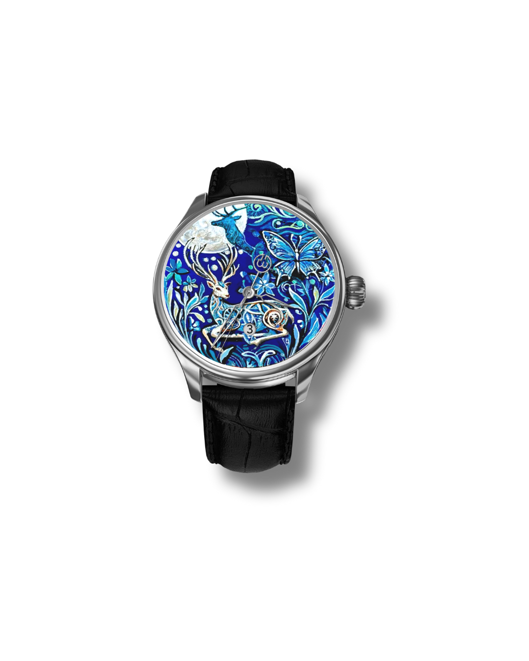 B360-Hand-Painted - Blue Enchant - The Only One - REF. BU-S0164