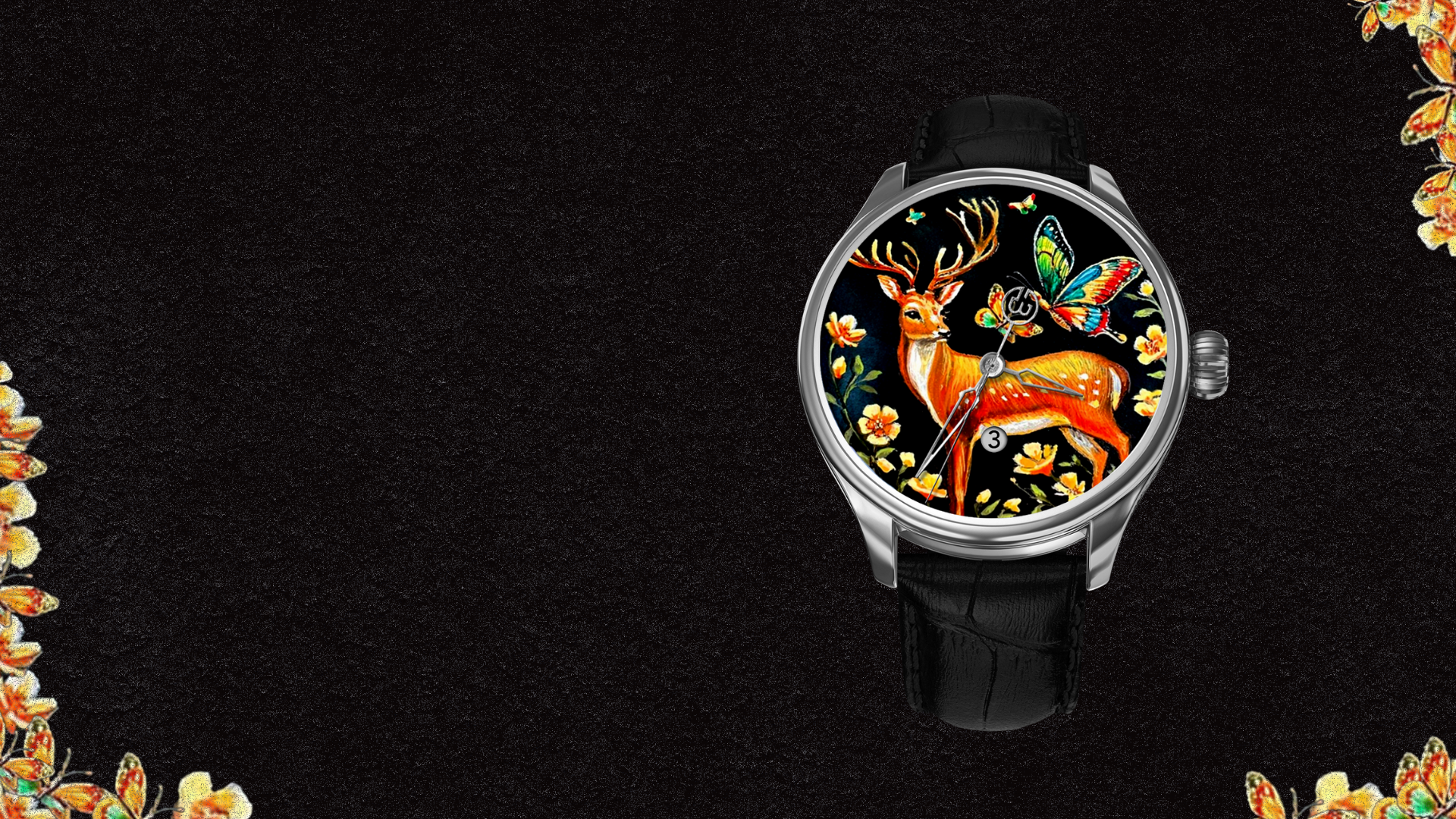 Hand Painted - The Enchanted Garden – The Only One - REF. BU-S0162