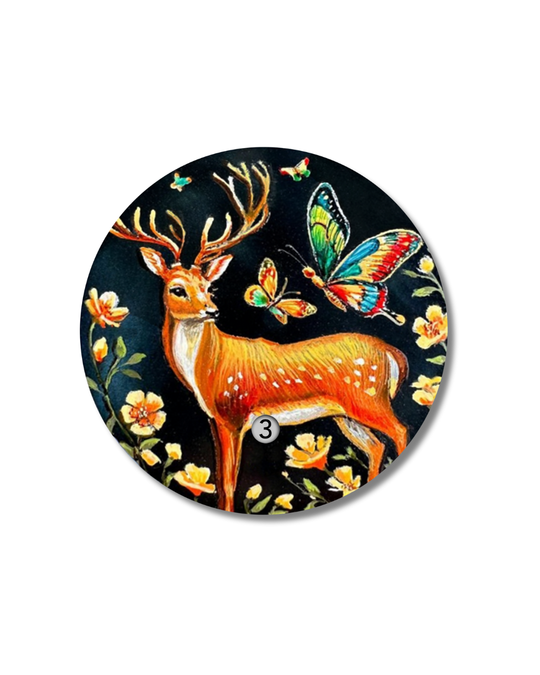 Hand Painted - The Enchanted Garden – The Only One - REF. BU-S0162