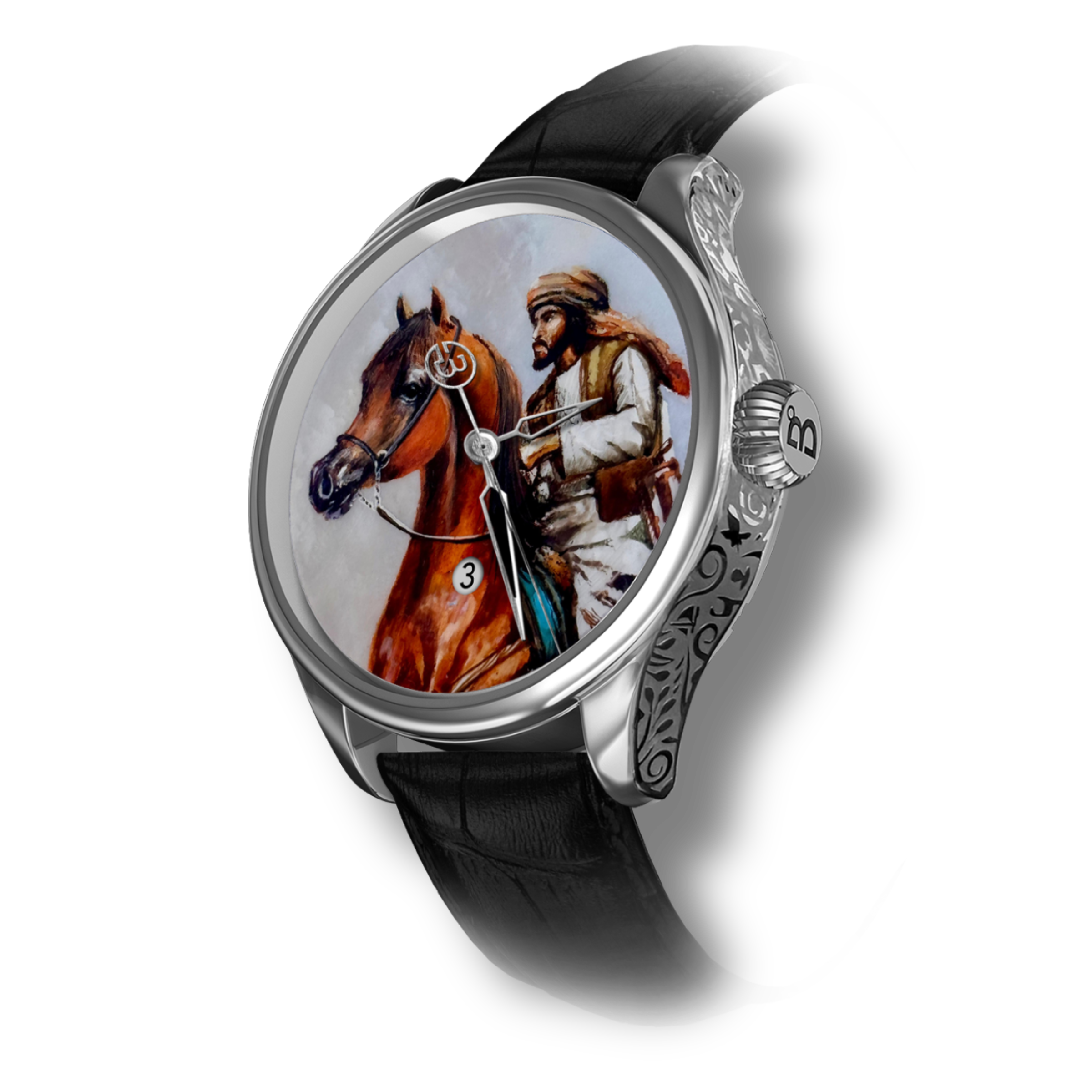 Eternal Lovers Qays and Layla – Handcrafted Masterpiece – Ref. BU0893