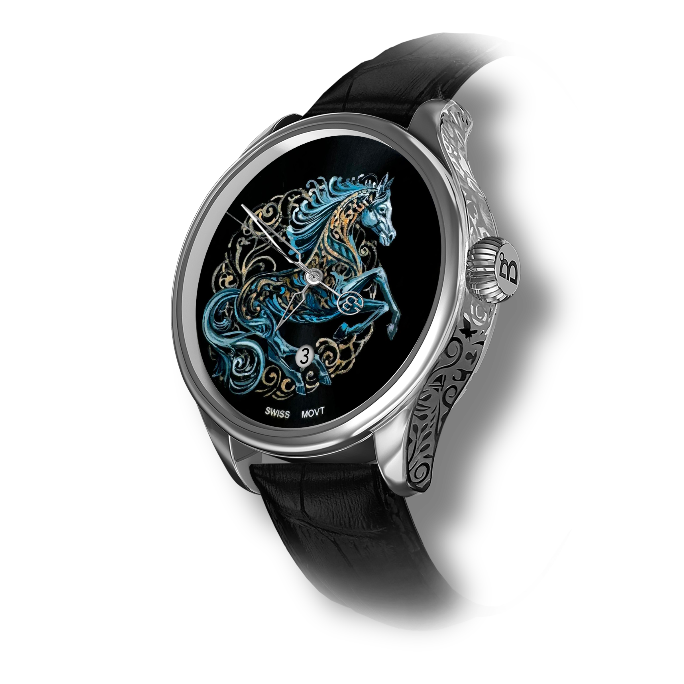 Hand Painted The Royal Flying Horse - The Only One - Reference 24475