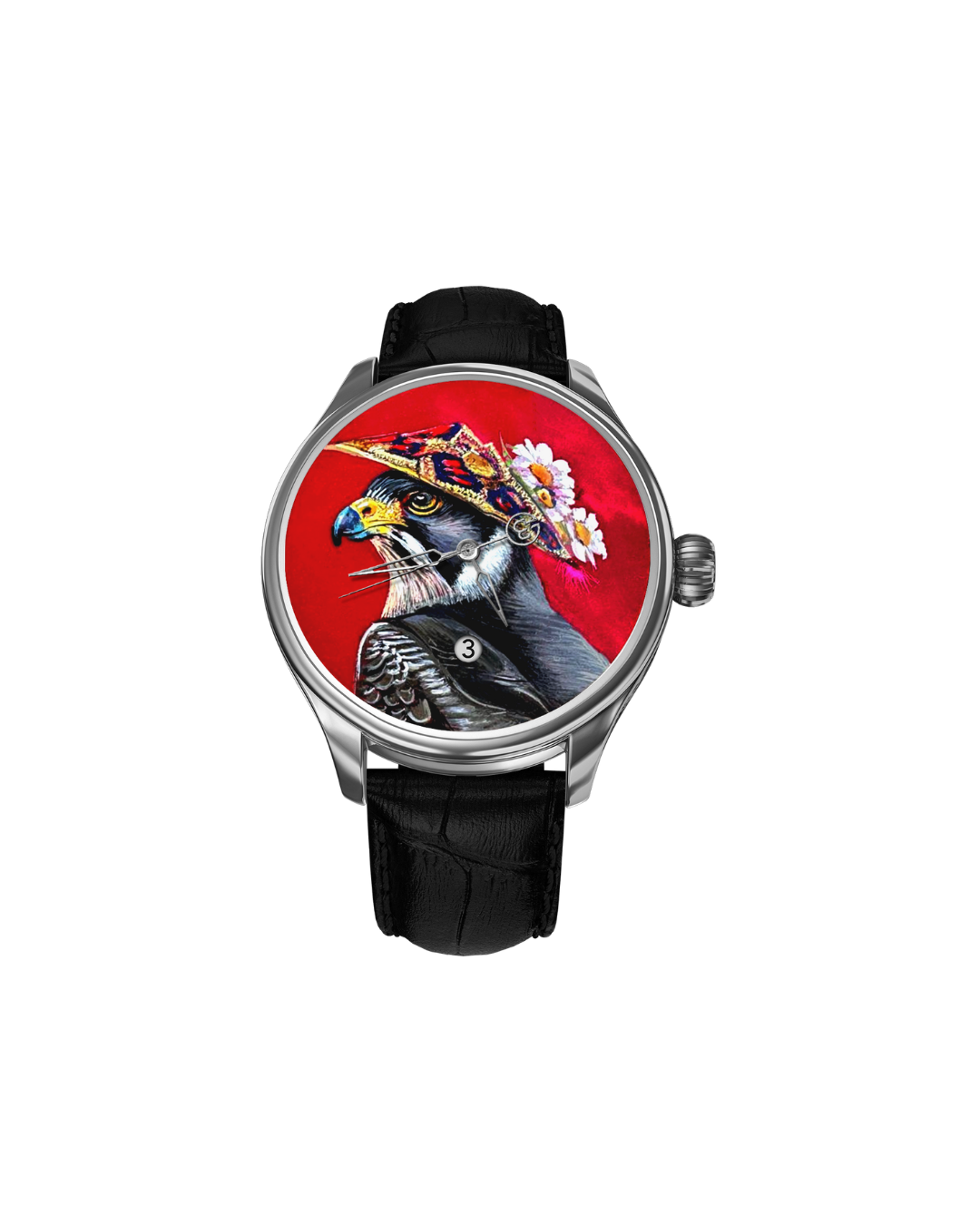 B360 hand-painted the crimson falcon watch limited of 1/1