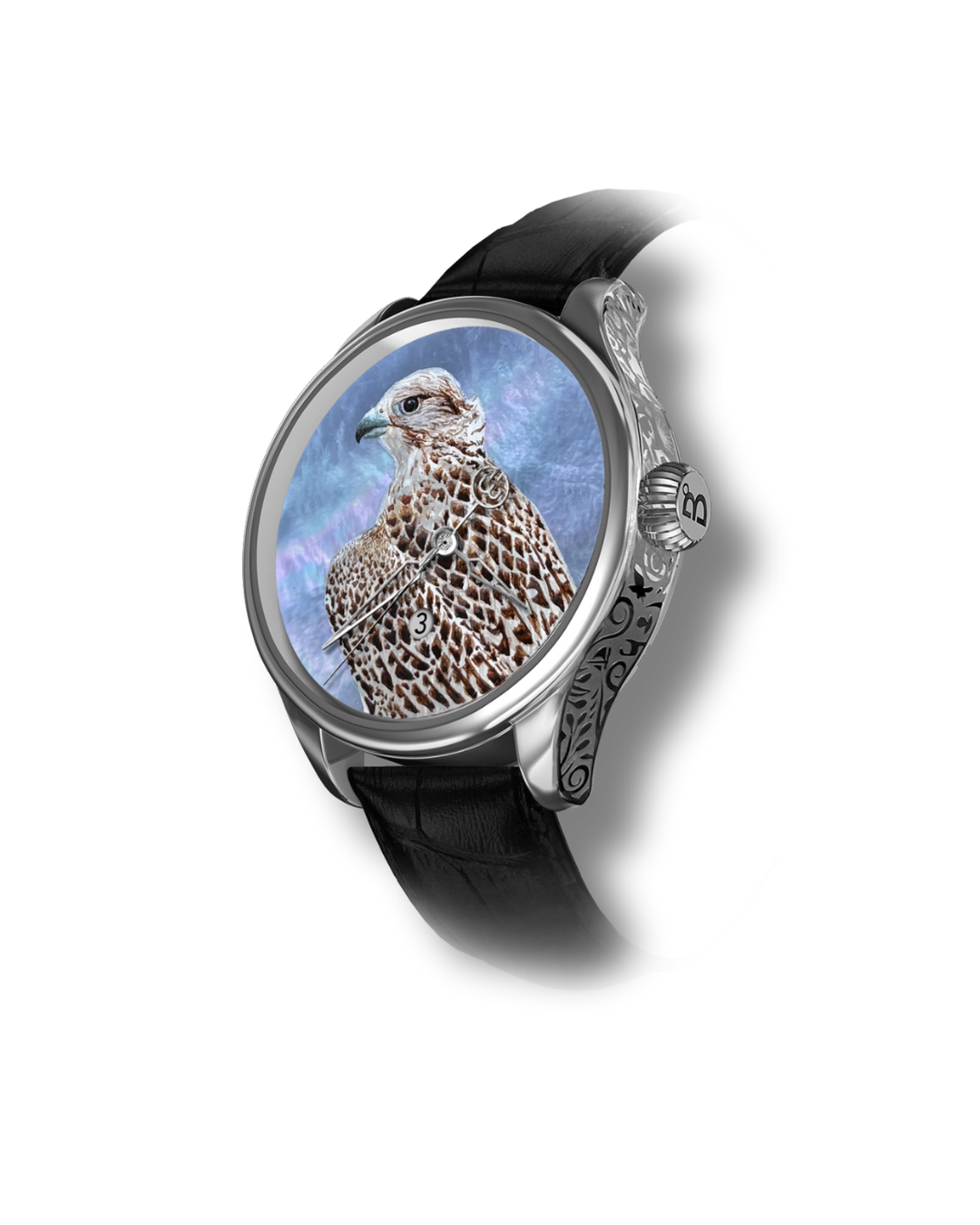 B360 – Hand Painted - Falcon of the Sky – The Only One - REF. BU0879