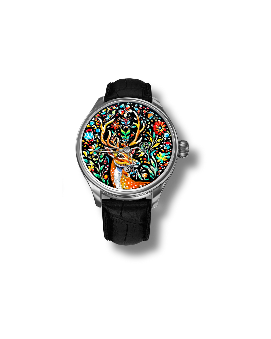 Hand Painted - Midnight Blossom - The Only One - REF. BU-S0253