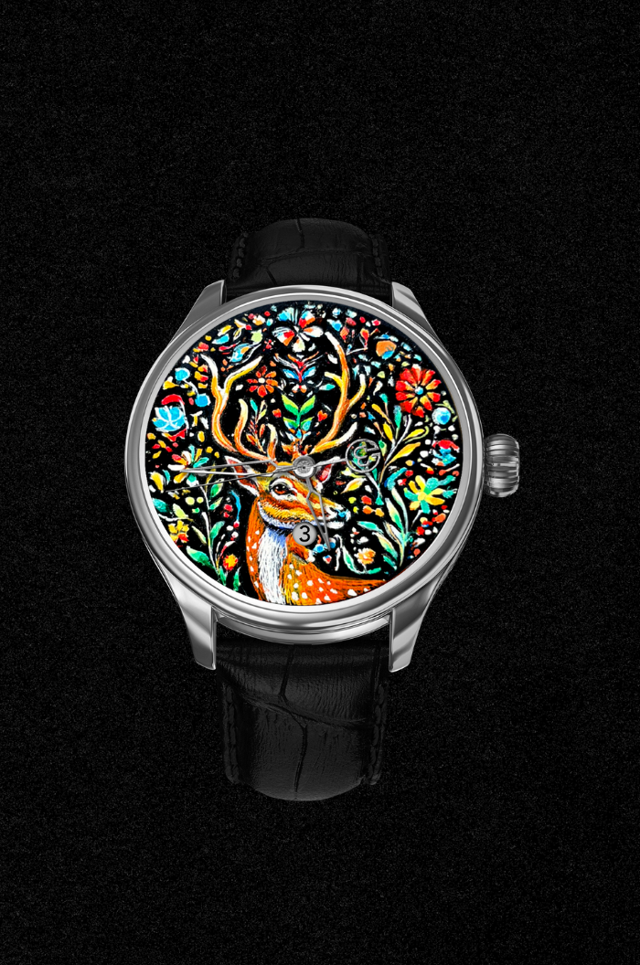 Hand Painted - Midnight Blossom - The Only One - REF. BU-S0253