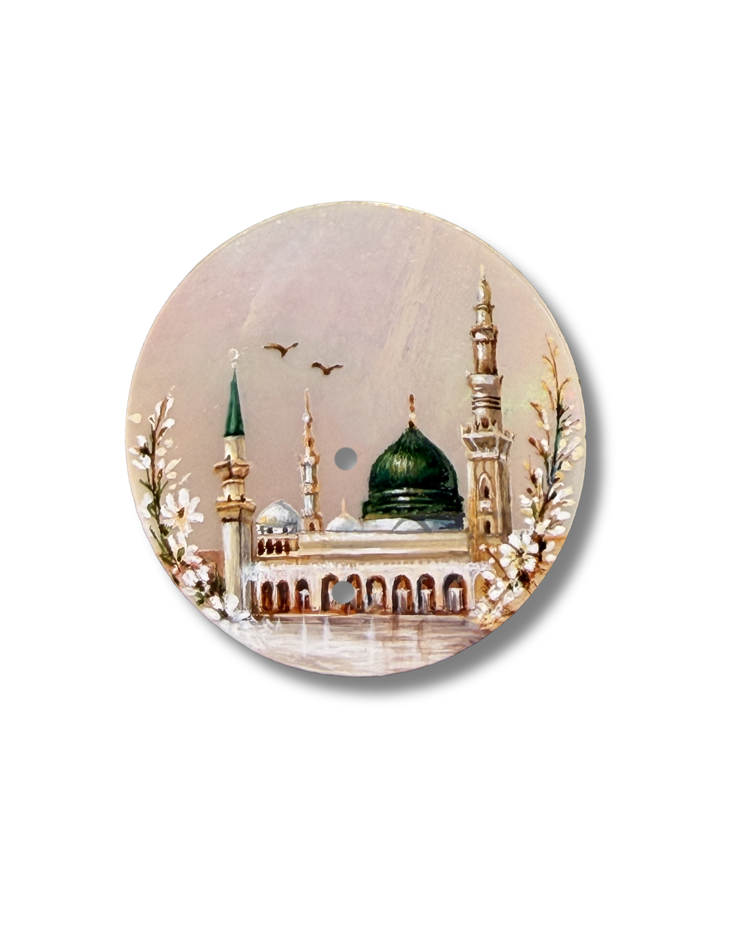 Hand painted - Noor Al Madina -36mm- REF. BU-S1006