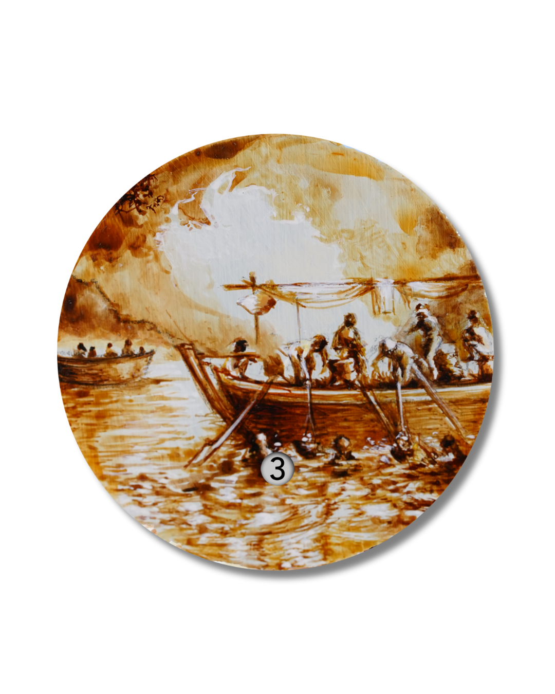 B360 Hand Painted - The Pearl Divers - The Only One - Ref. BU01243