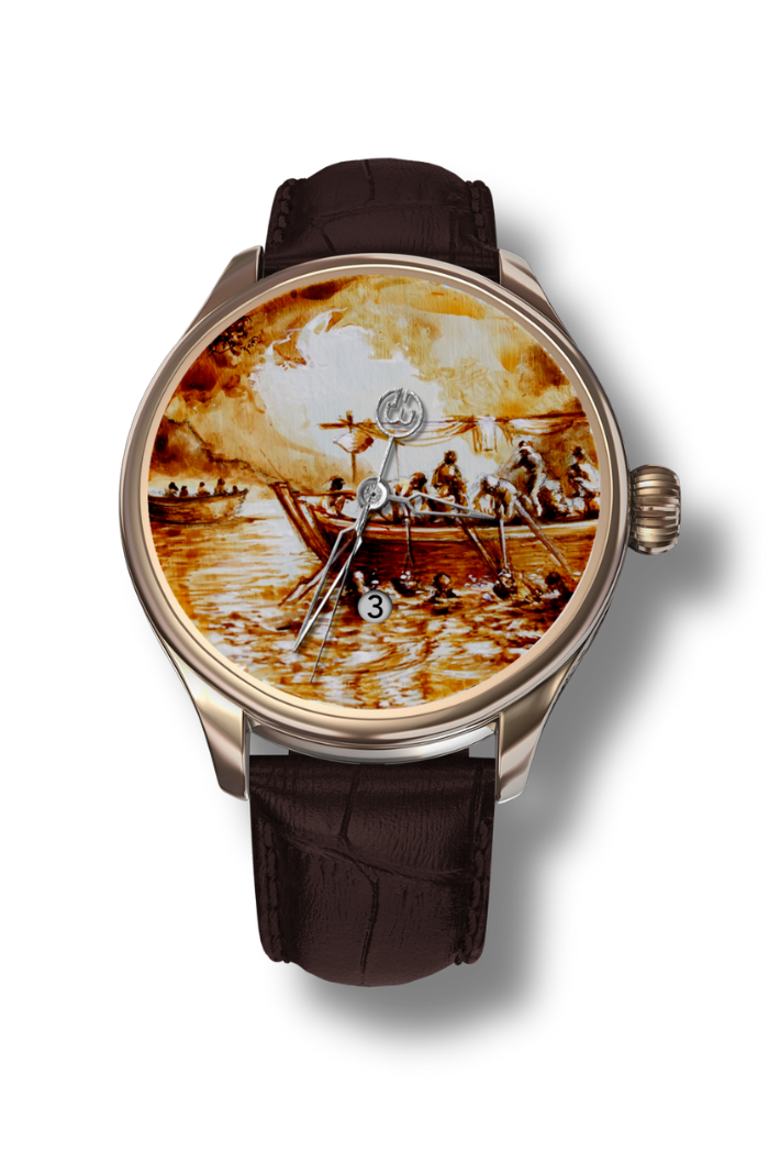 B360 Hand Painted - The Pearl Divers - The Only One - Ref. BU01243