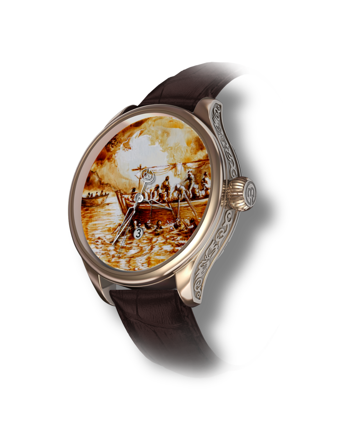 B360 Hand Painted - The Pearl Divers - The Only One - Ref. BU01243