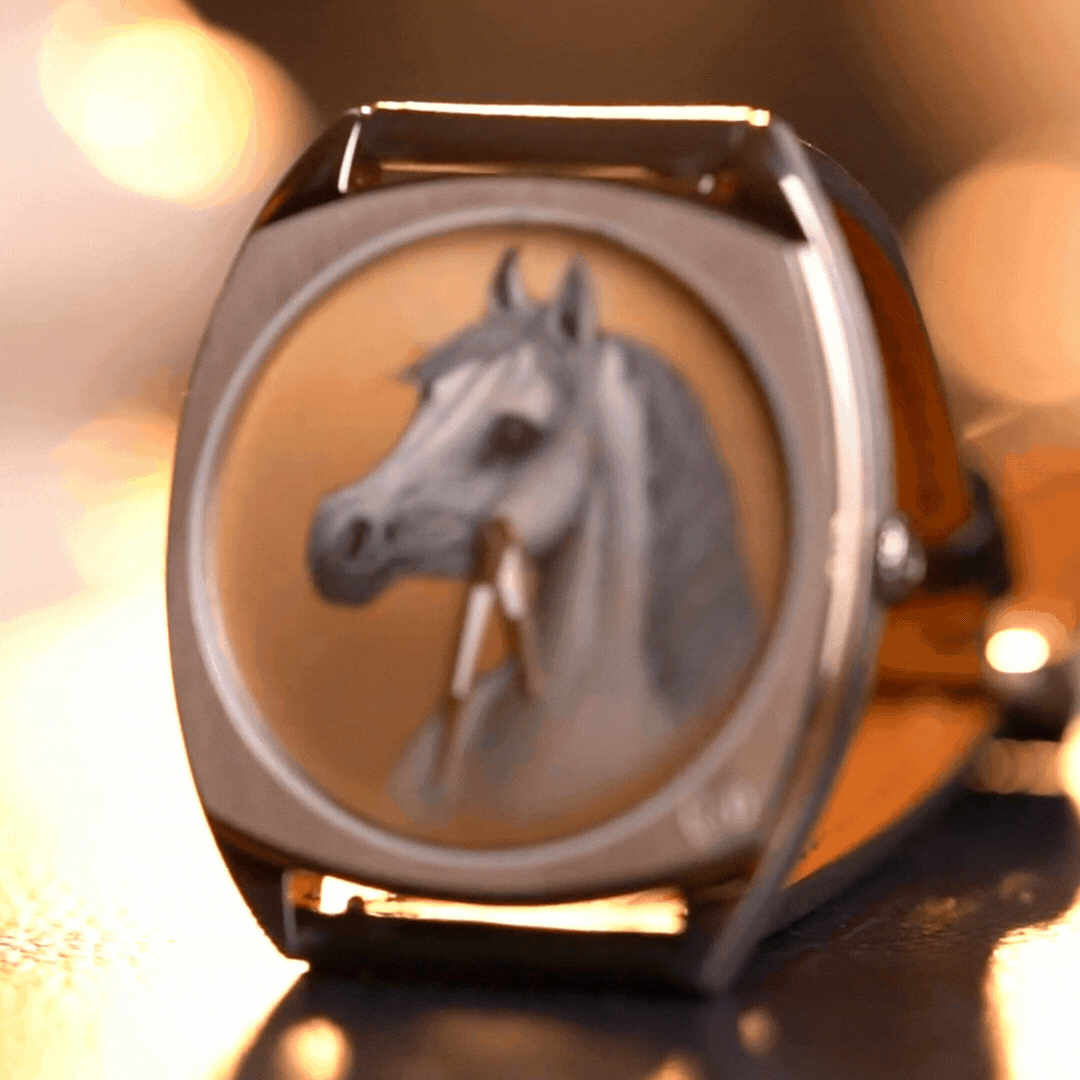 Hand Painted Horse - Safā’ Al Murad - The Only One - Ref. BG2530