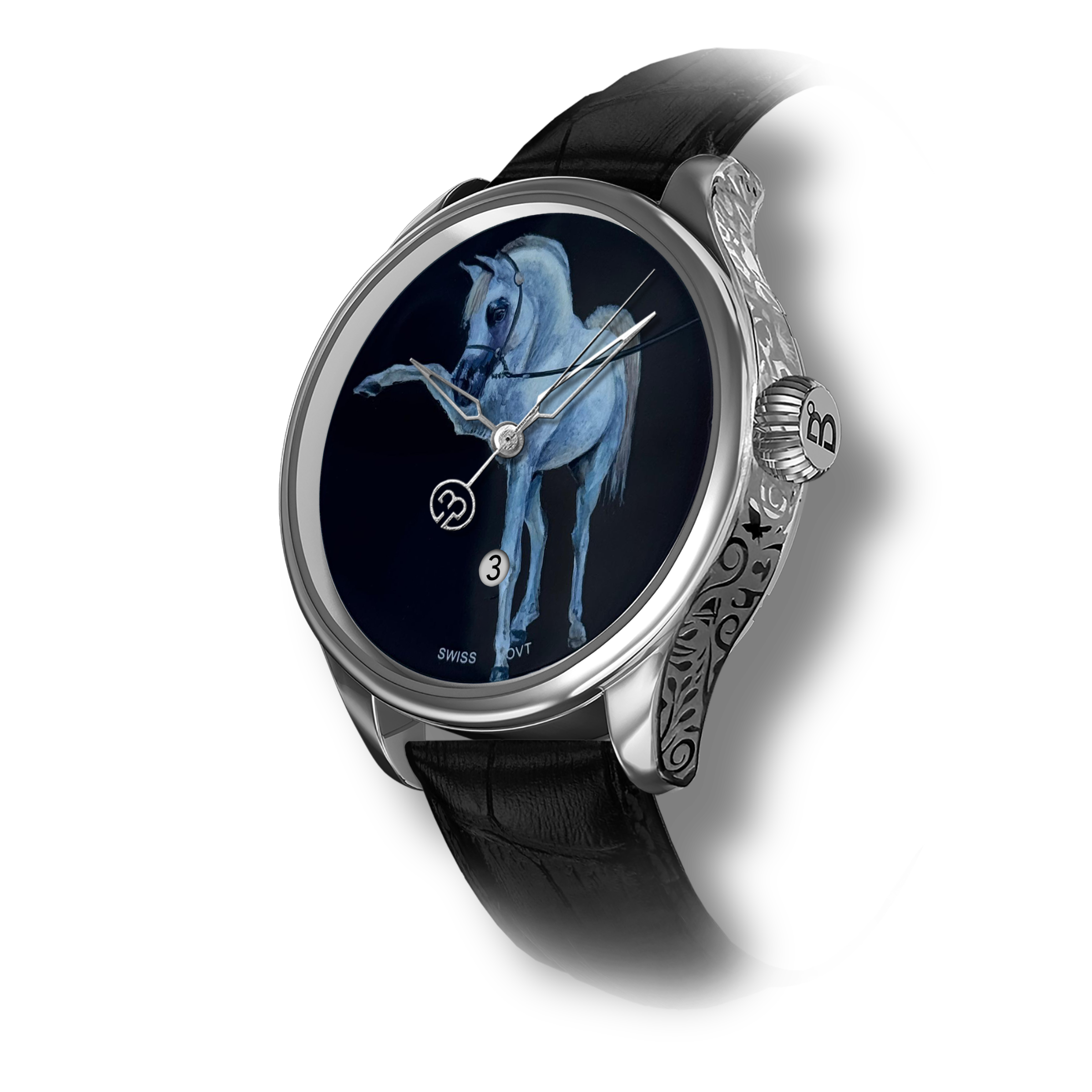 B360 Watch – Sundown K.A. Hand-Painted Collector Timepiece