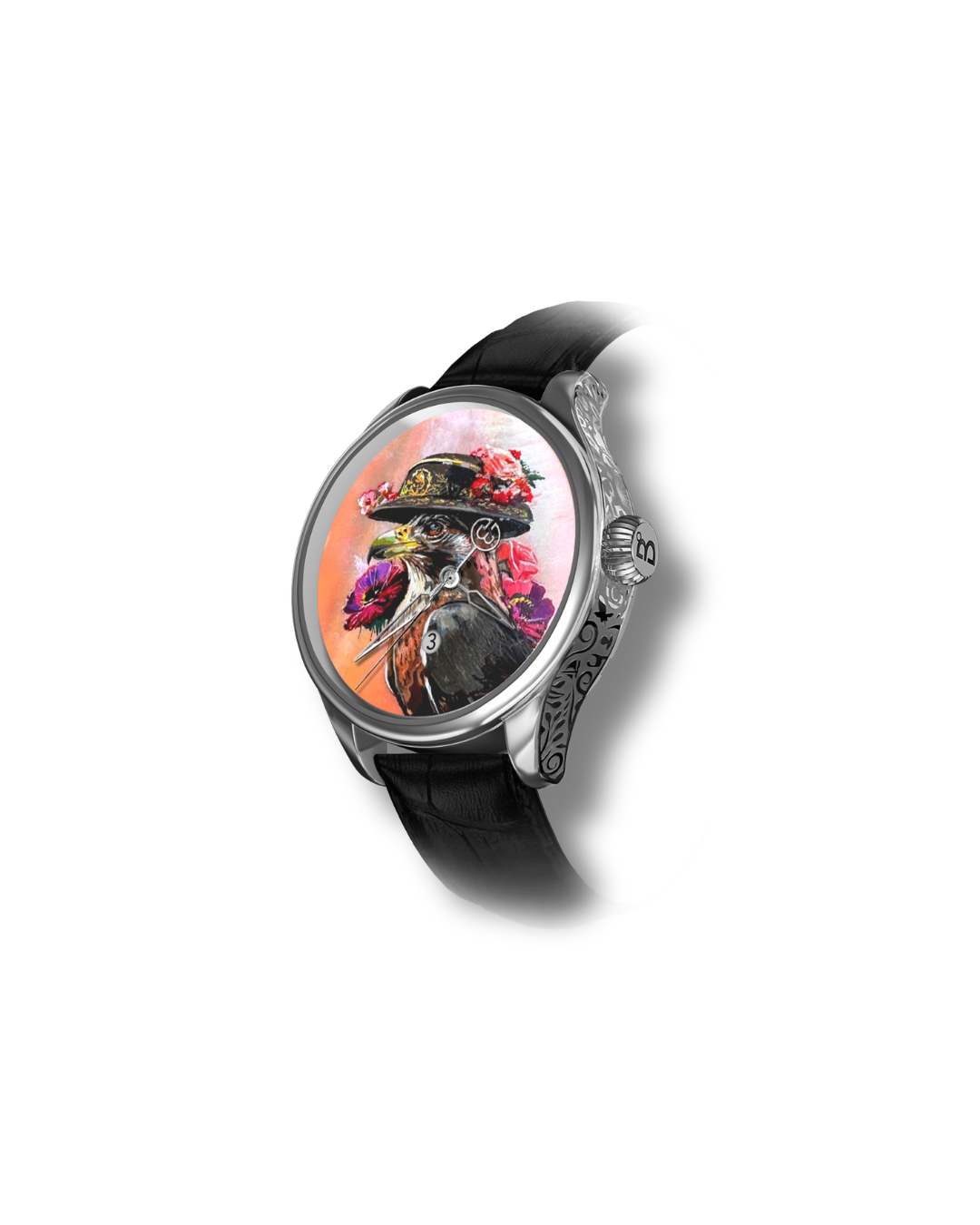 Hand Painted Falcon - Zahra - The Only One - Ref: BU-S0162