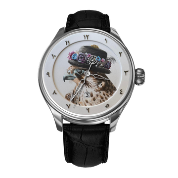  Hand-Painted Frightfu – The Only One, Reference 24427. A Unique B360 Watch Showcasing Exquisite Artistry, Featuring the Majestic Frightfu, Symbolizing Power, Mystery, and Timeless Elegance.