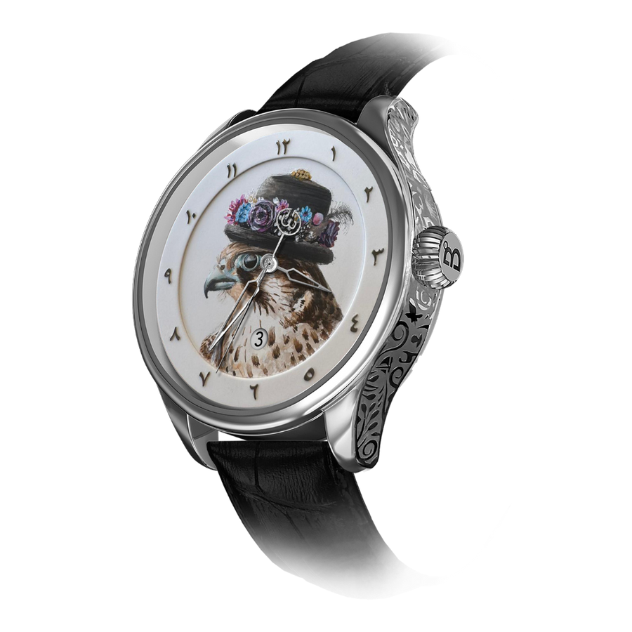 B360 watch Hand painted-Florelius-REF 24427 (1 out of 1)