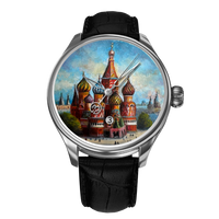 Hand Painted Iconic St. Basil's Cathedral - The Only One - REF 24457