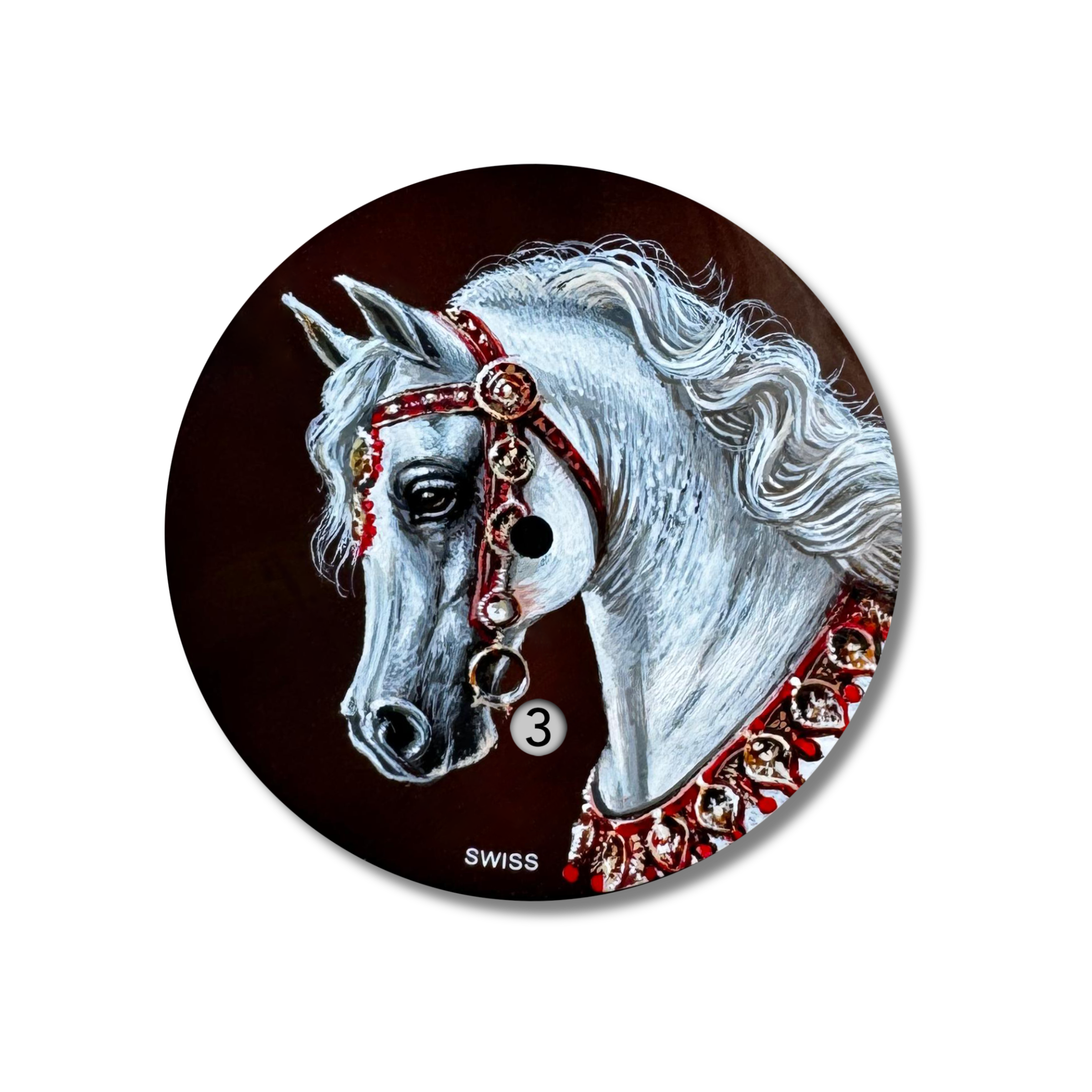 Hand Painted  King of Horses - The Only One - Reference 24467