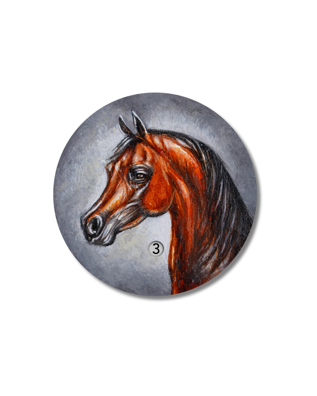 Hand Painted - Raad - The Only One - REF. BU0937