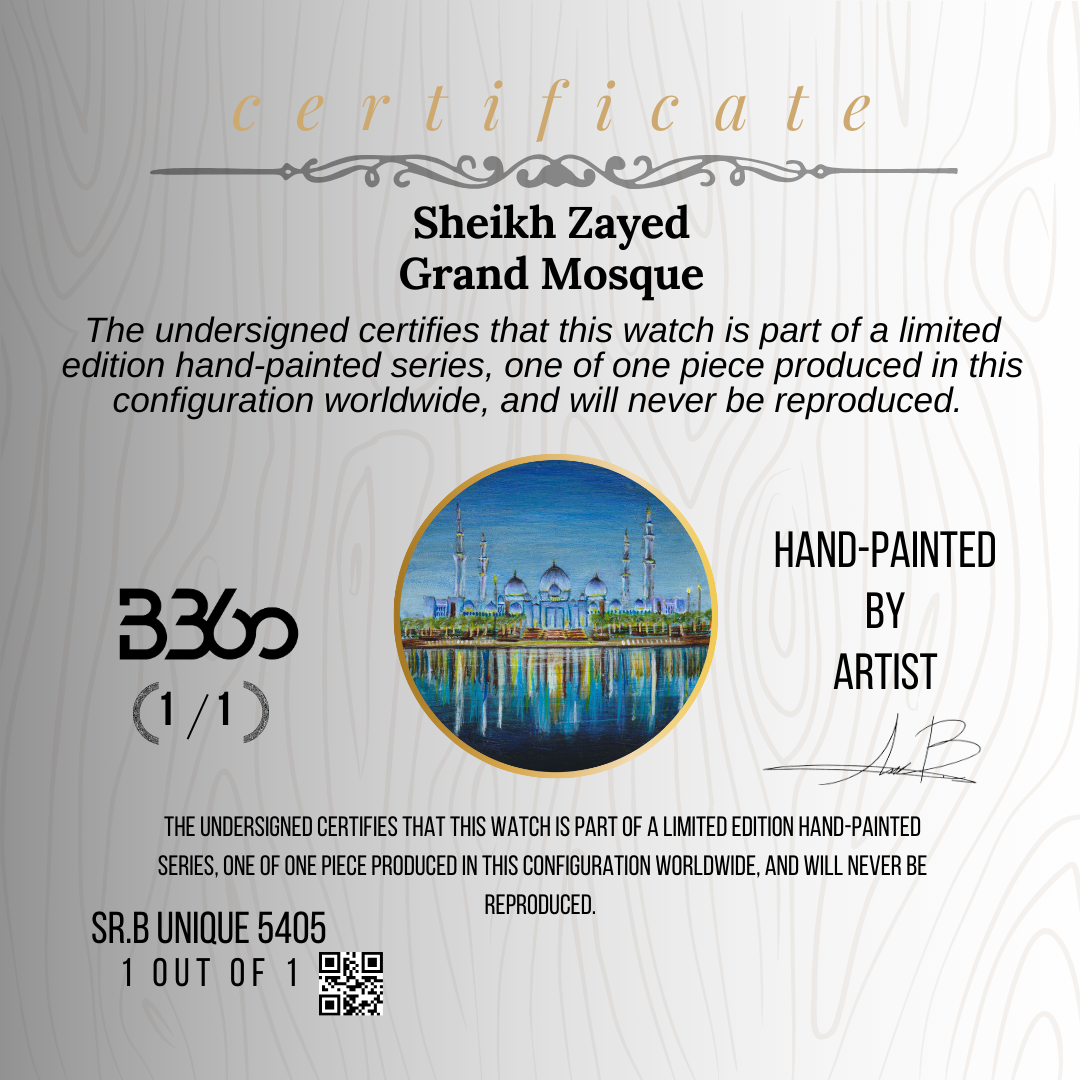 B360-unique-Hand painted-Sheikh Zayed Grand Mosque- SR. 5405 (1 out of 1)