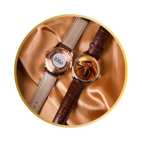 Discover the allure of 'Golden Elegance' - a B360 Watch featuring a hand-painted depiction of a breathtaking brown horse with lustrous golden hair on a yellow background. This unique timepiece captures the essence of nature's beauty and showcases unparalleled artistry, making it a true one-of-a-kind masterpiece