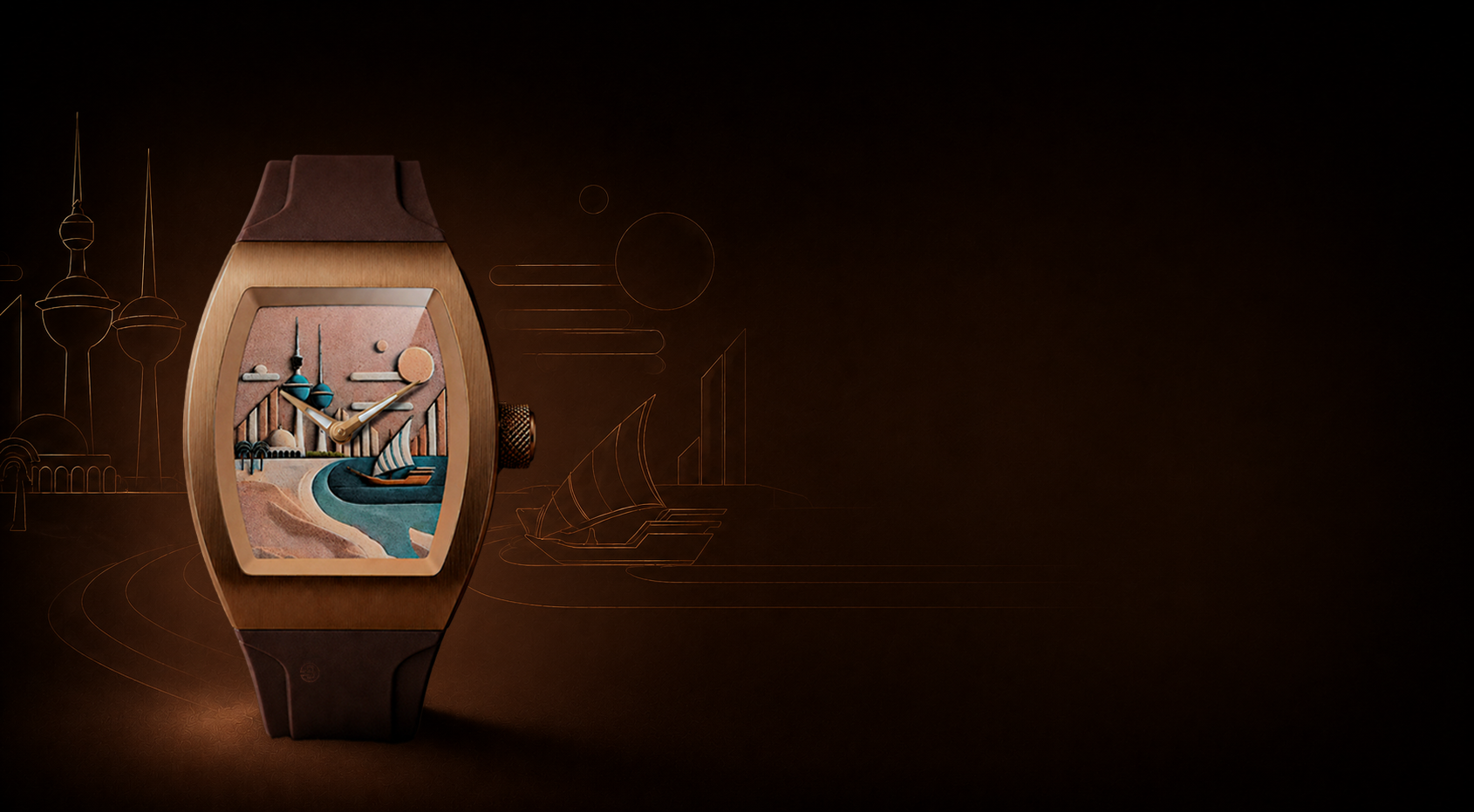 B360 Abraj Al-kuwait Bronze Edition