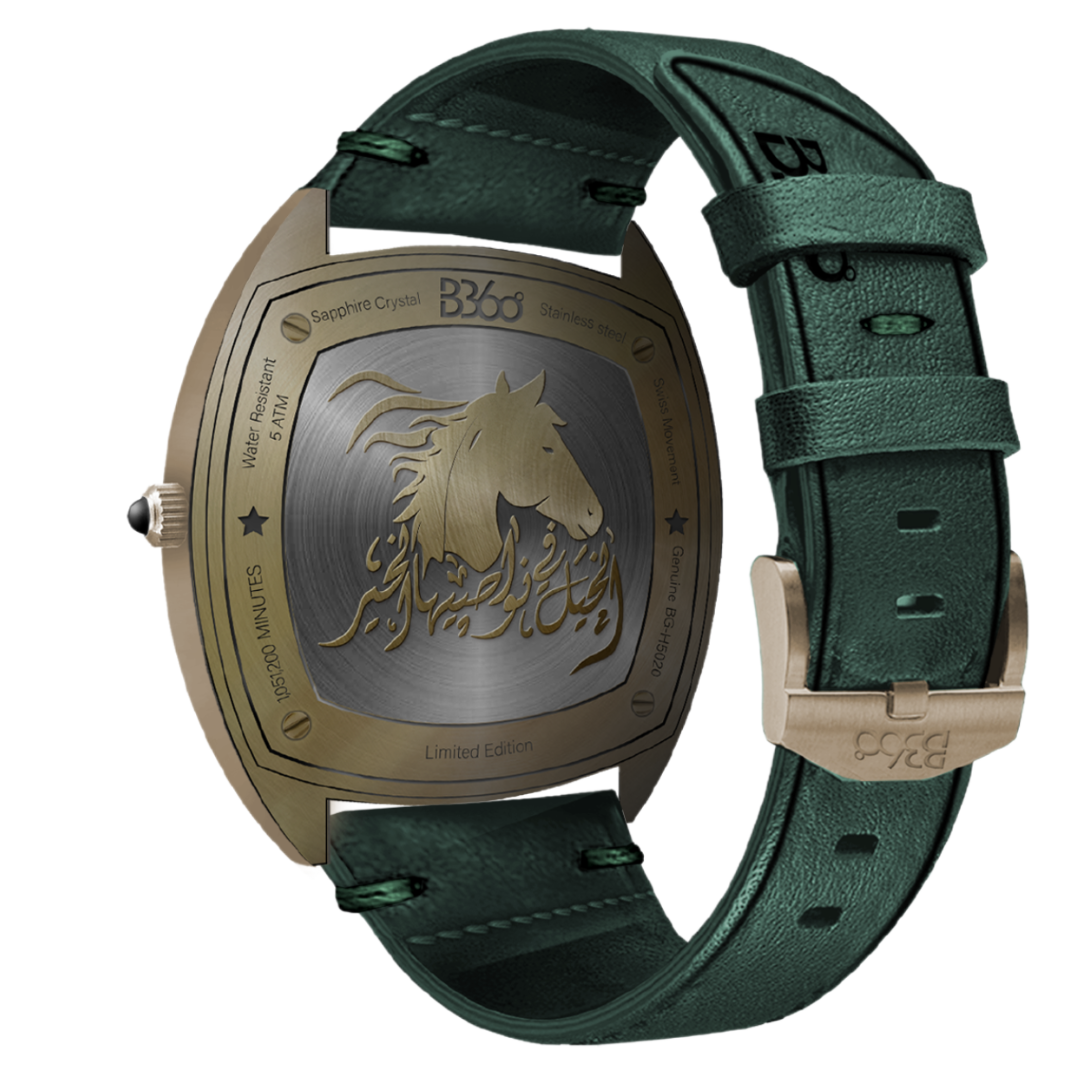 B360-Wactches-We have created over 70 hand-painted watches, one for each horse. Each watch comes with a signed certificate by our artists and is marked as 1 out of 1. Check out our Arabian Horses collections.  