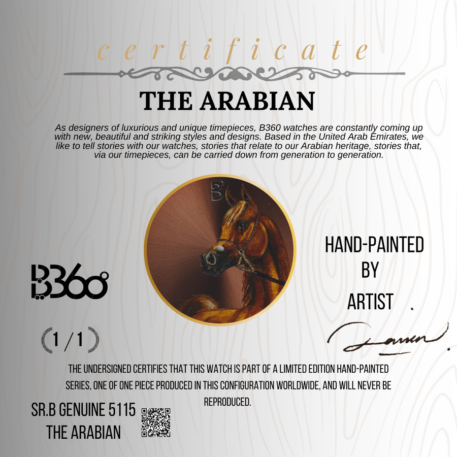 B360-THE ARABIAN-HAND-PAINTED-HORSE