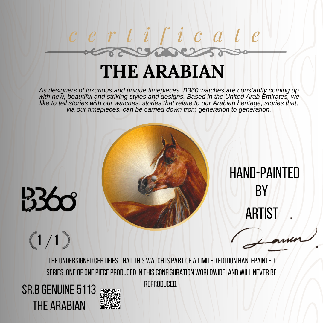 B360-THE ARABIAN-HAND-PAINTED-HORSE