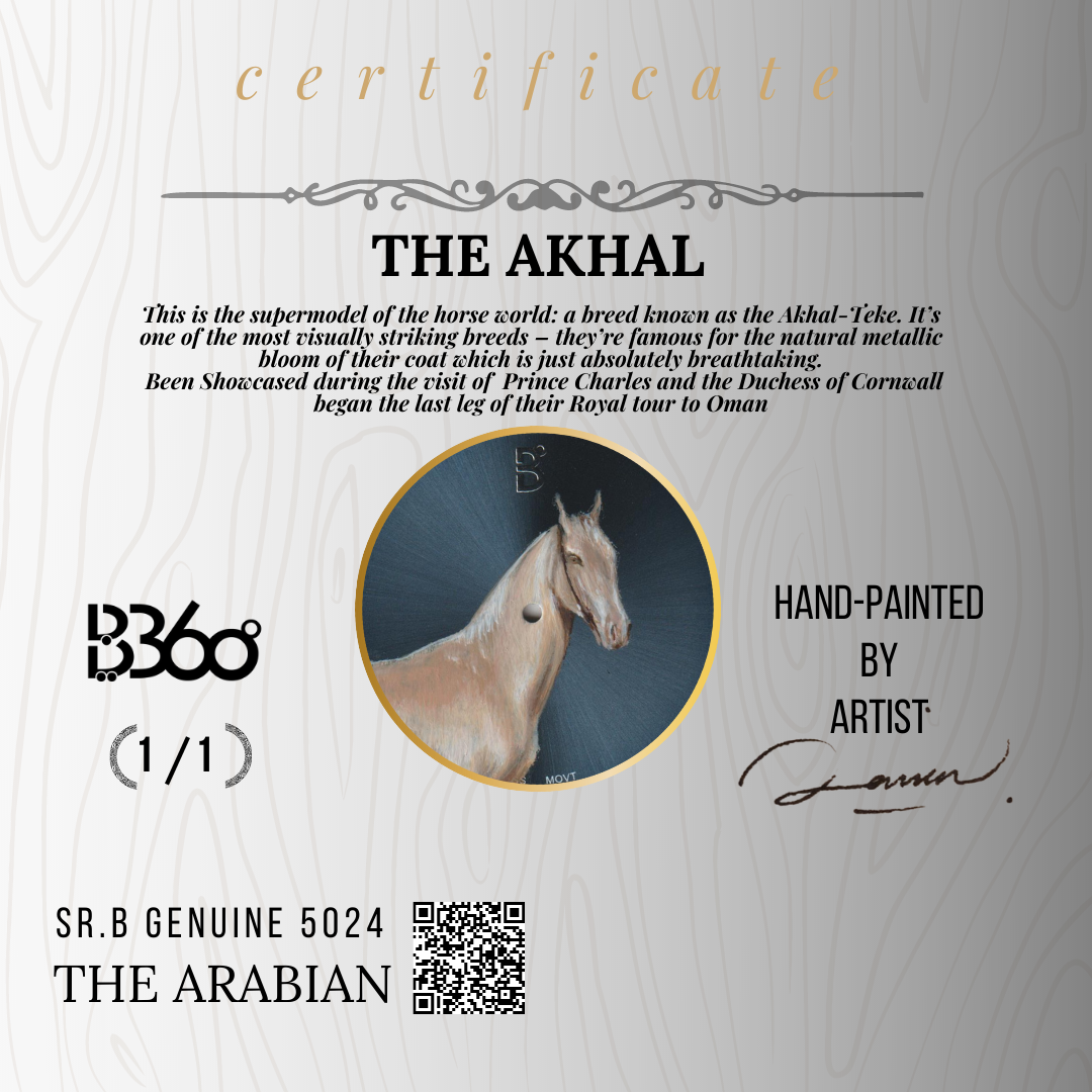 The Akhal Beauty Horse Hand-Painted Watch ( 1 out of 1 )