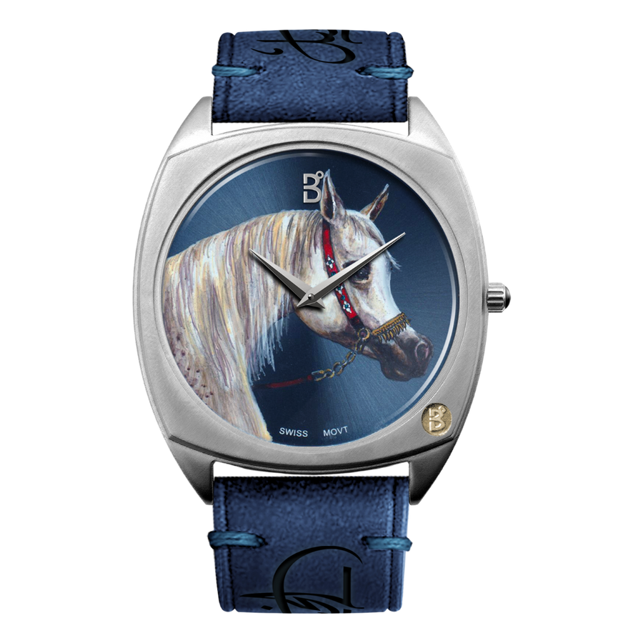 B360-Watches-We have created over 70 hand painted watches, one for each horse. Each watch comes with a signed certificate by our artists and marked as 1 out of 1. Check out our Arabian Horses collections.