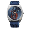 We have created over 70 hand painted watches, one for each horse. Each watch comes with a signed certificate by our artists and marked as 1 out of 1. Check out our Arabian Horses collections.  