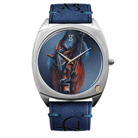 We have created over 70 hand painted watches, one for each horse. Each watch comes with a signed certificate by our artists and marked as 1 out of 1. Check out our Arabian Horses collections.  