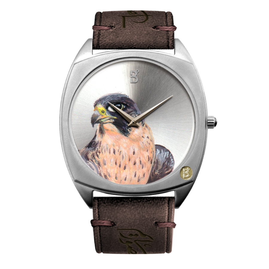 B360 has mastered the art of combining traditional art with technology to develop versatile watch collections. We introduce to you another watch collection known as the Arabian Falcons.Each watch in our unique hand painted collection embodies a falcon. The falcons come with a signed certificate by our artists and marked as 1 out of 1. You too can be a proud owner of one of these falcons. They are rare, highly valuable, and symbolic. 