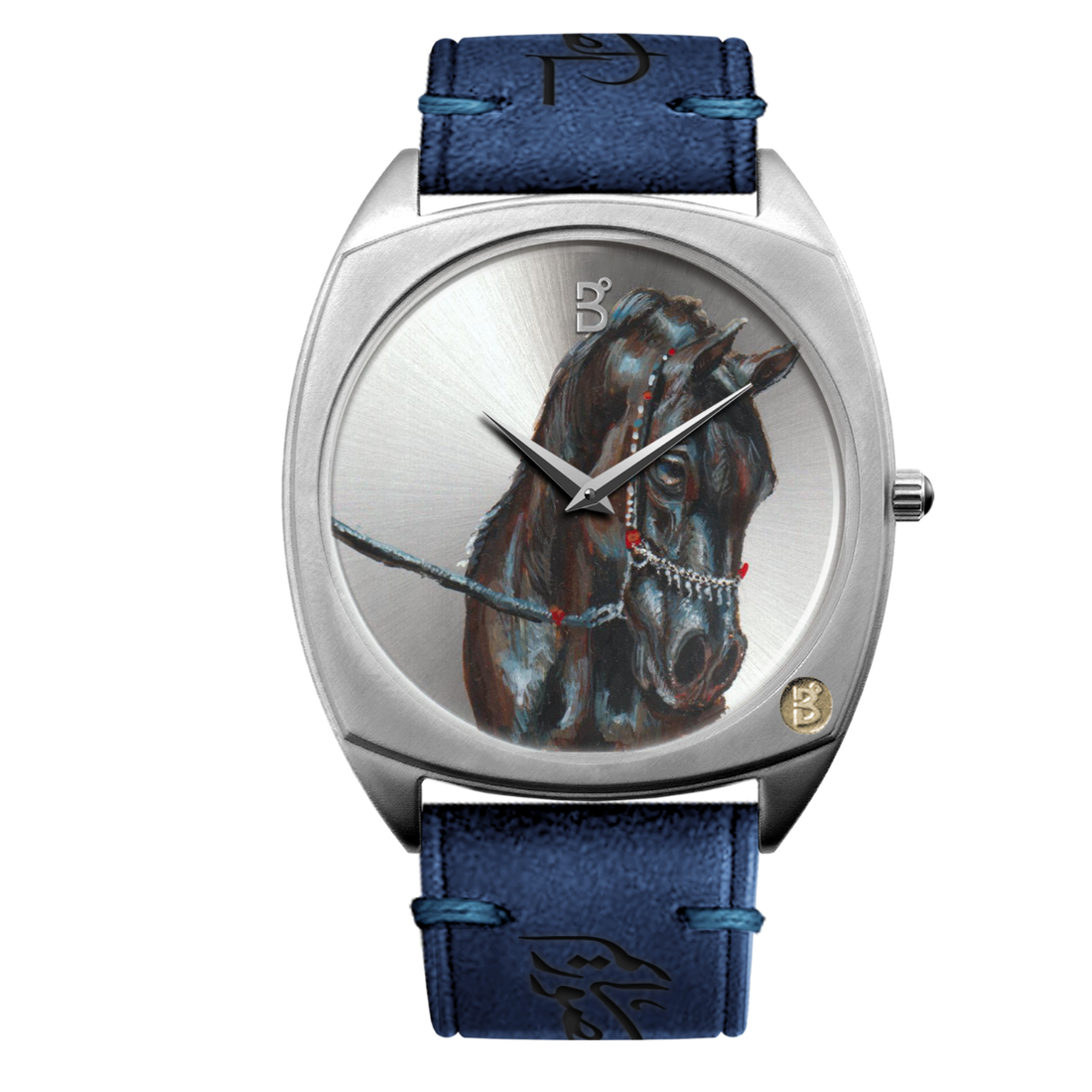  B360-Watches-We have created over 70 hand-painted watches, one for each horse. Each watch comes with a signed certificate by our artists and is marked as 1 out of 1. Check out our Arabian Horses collections.  