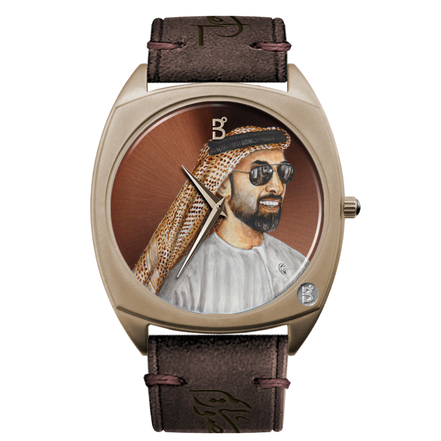 B360-Watches-Not only have they inspired us with the love they hold for their people, their achievements, ambitious vision and creativity, but the true leaders of the UAE have also raised the bar higher for us to keep going and to achieve what we always knew we could achieve, not tomorrow, not in the future, but NOW. B360 Watch 