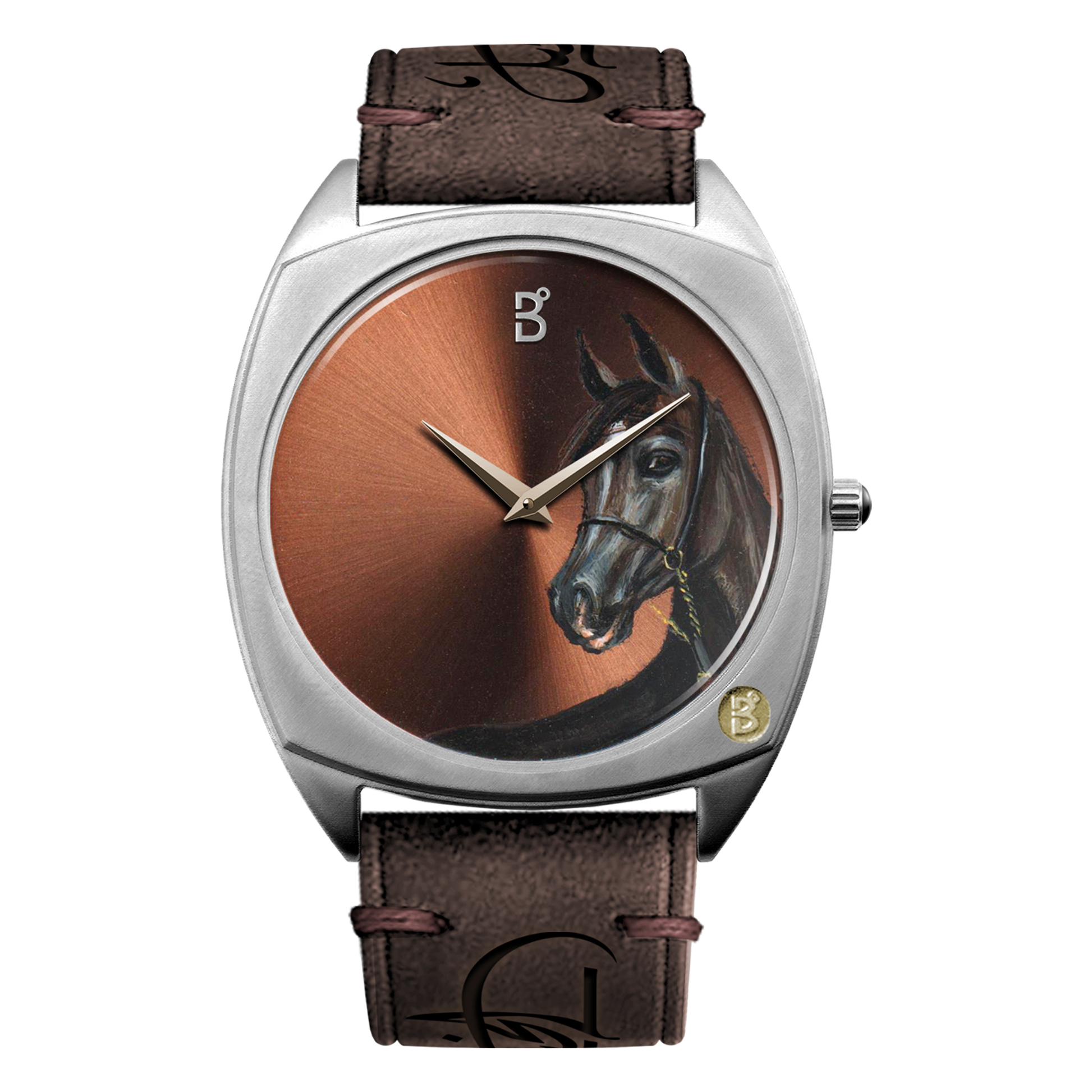 B360-Watches-We have created over 70 hand painted watches, one for each horse. Each watch comes with a signed certificate by our artists and marked as 1 out of 1. Check out our Arabian Horses collections.  