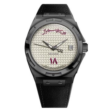 B360-WATCHES Celebrating the Qatar National Day on the 18th of December in collaboration with the Artist Wissam Shawkat. B360 Watch