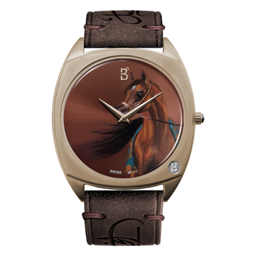 B360-Watches-We have created over 70 hand painted watches, one for each horse. Each watch comes with a signed certificate by our artists and marked as 1 out of 1. Check out our Arabian Horses collections. 